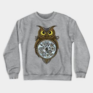 Steam punk owl Crewneck Sweatshirt